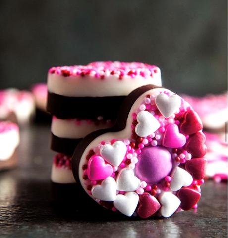 Chocolate Exploding Hearts