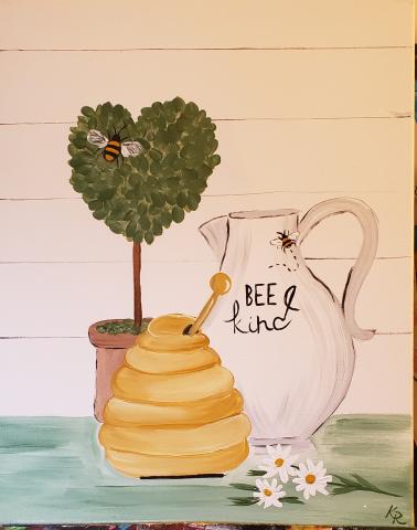 Paint Night: Bee Kind 