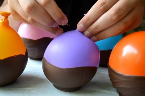 Chocolate Balloon Bowls