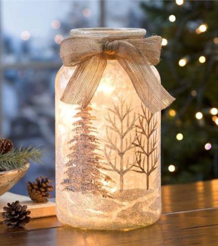 Frosty Mason Jar 