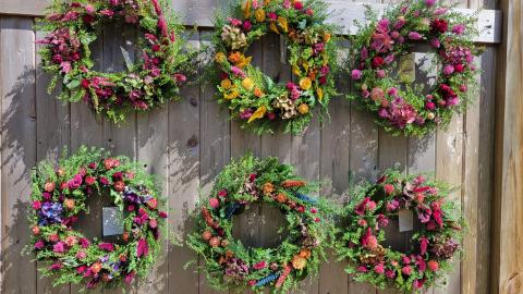 Dried Flower Wreath 