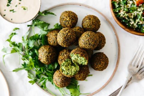 Plate of Falafels 