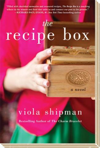 The Recipe Box by Viola Shipman book cover.