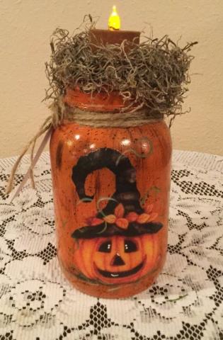 Witchy Mason Jar 