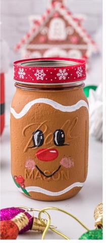 Gingerbread Holiday Jar 