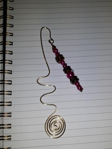 Beaded Wire Bookmark 