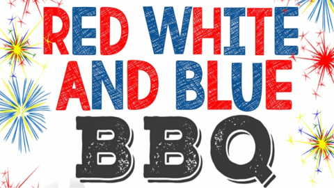 RED, WHITE AND BLUE 'QUE