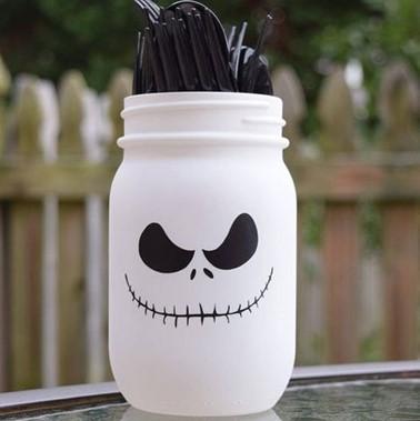 Ghost Mason Jars