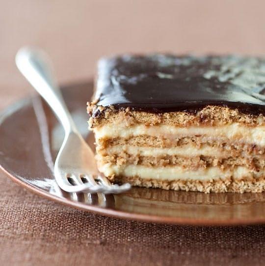 No Bake Boston Cream Dessert 