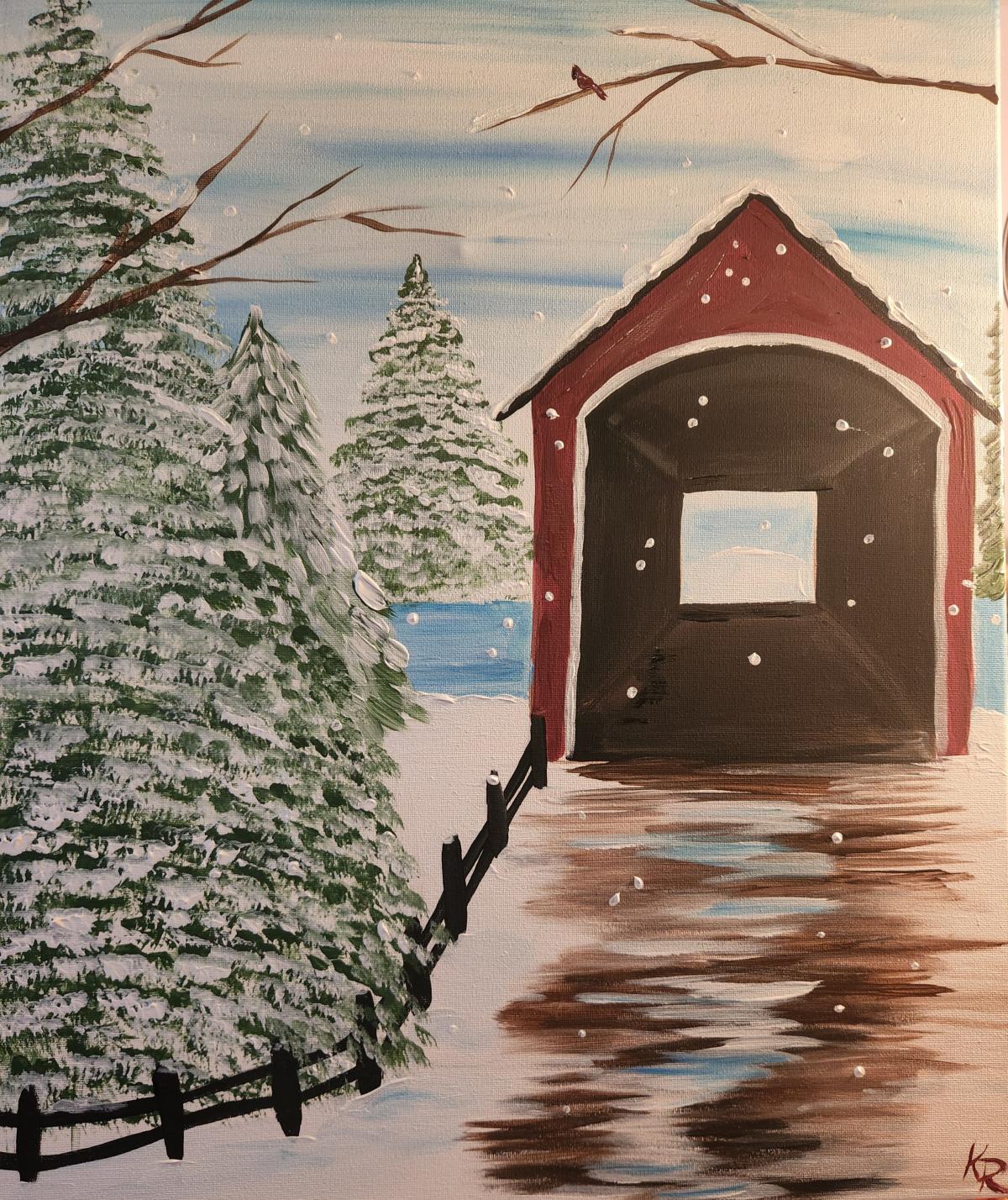 Snow Covered Bridge 