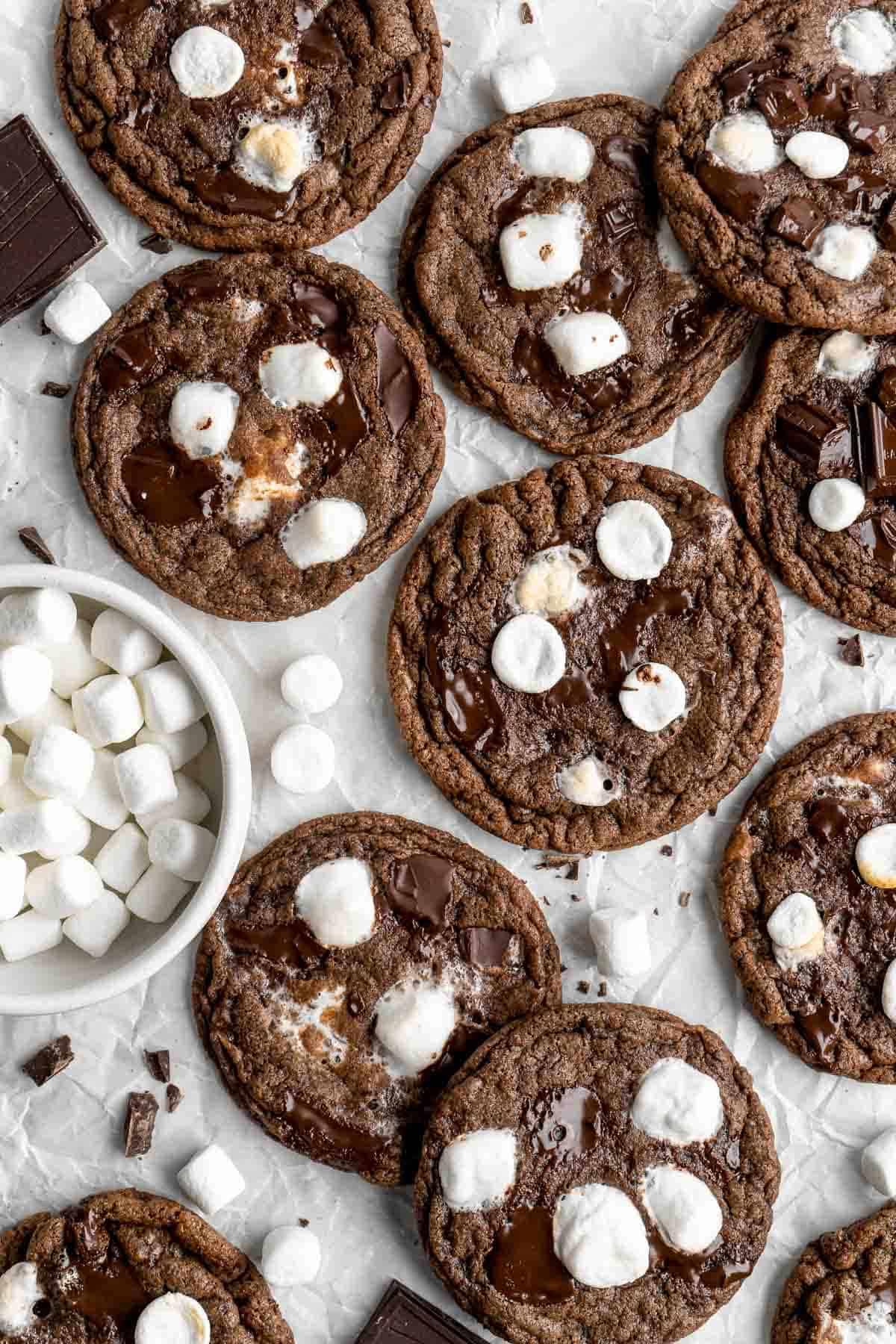 Hot Chocolate Cookies 