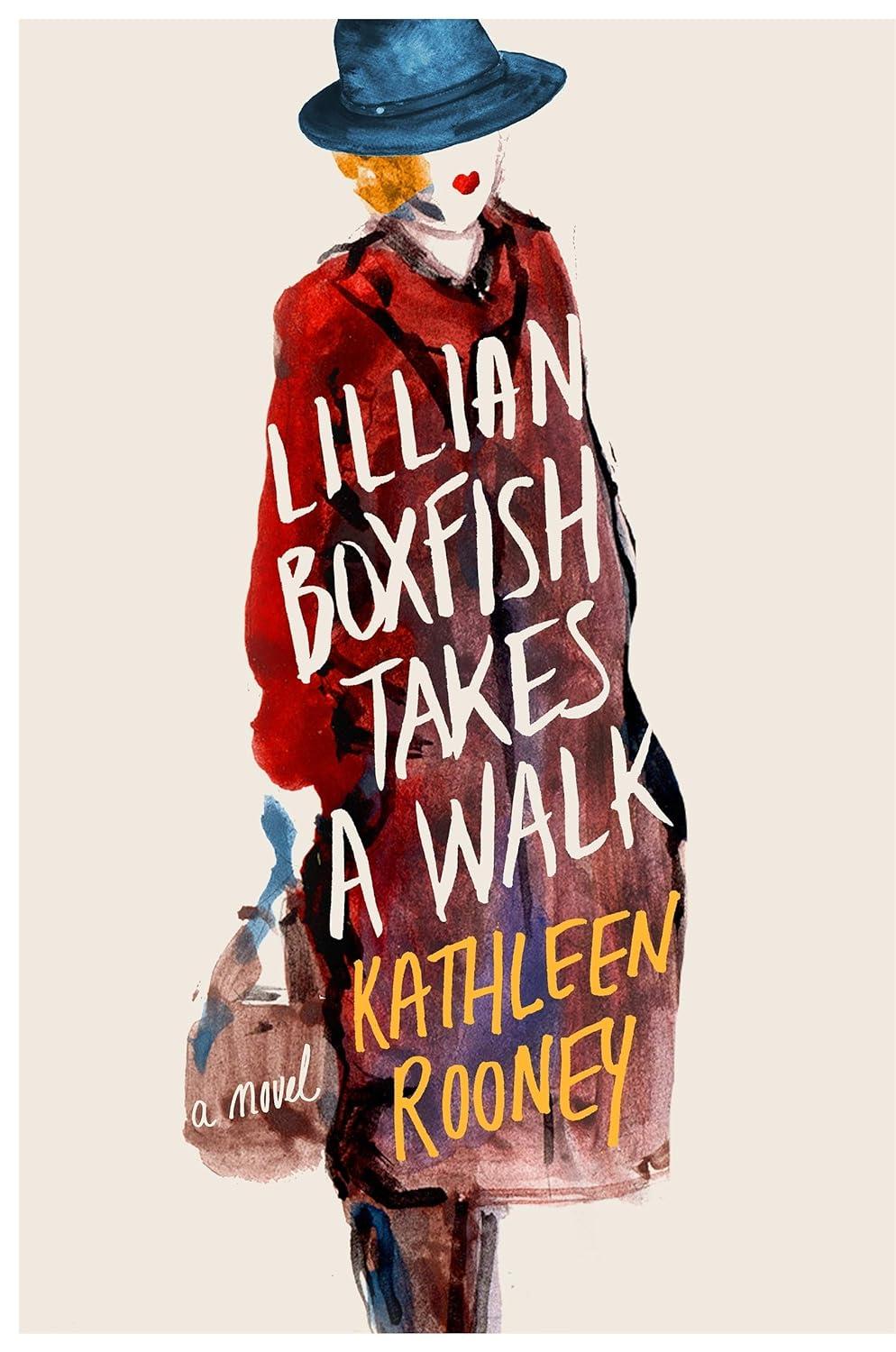 Lillian Boxfish Takes a Walk by Kathleen Rooney book cover