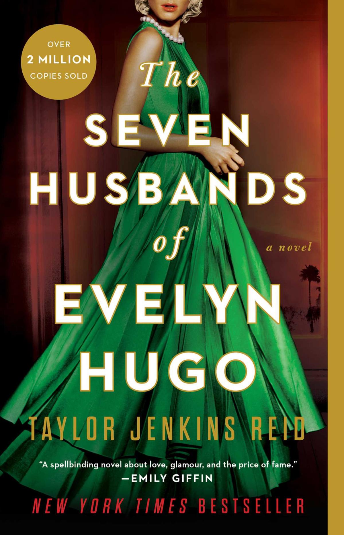 The Seven Husbands of Evelyn Hugo by Taylor Jenkins Reid book cover