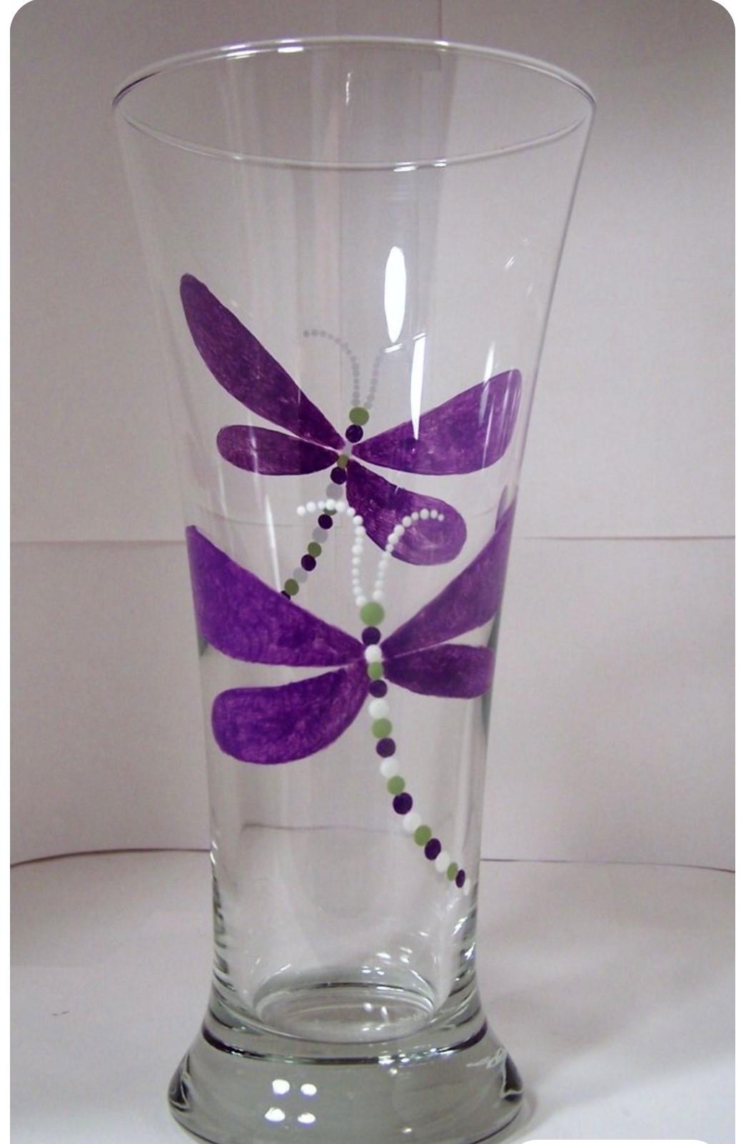 Dragonfly Vase 